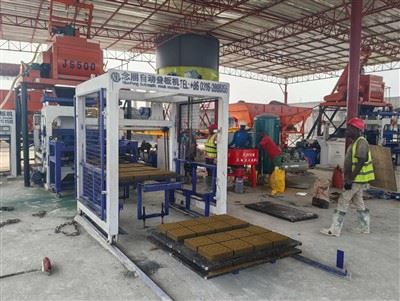 Úganda sement Hollow Block Machine